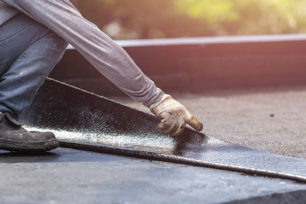 Professional Exterior Waterproofing technician working in Newark, NJ